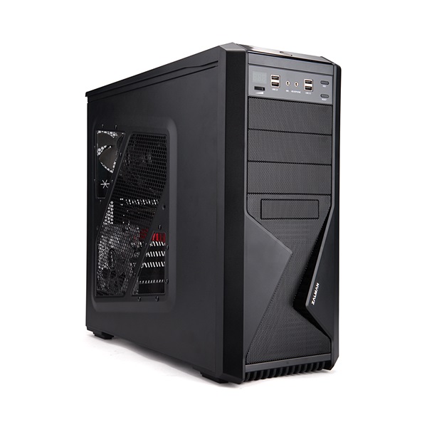 ZALMAN Ház Midi ATX Z9 Tápegység nélkül